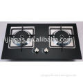 Toughened glass build in gas hob with infrared burner